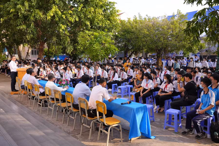 Ông Nguyễn Xuân Dũng chia sẻ tại sự kiện. Ông Nguyễn Xuân Dũng chia sẻ tại sự kiện.