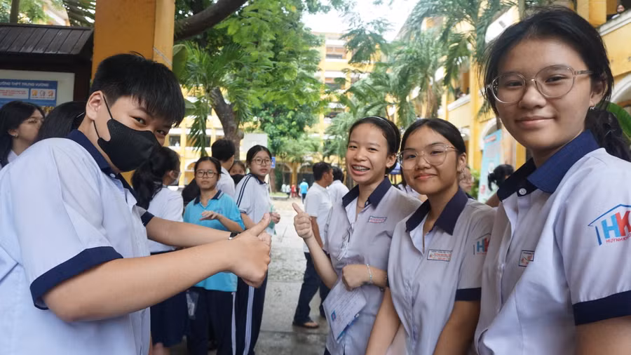 Học sinh TPHCM thi lớp 10 năm 2024.