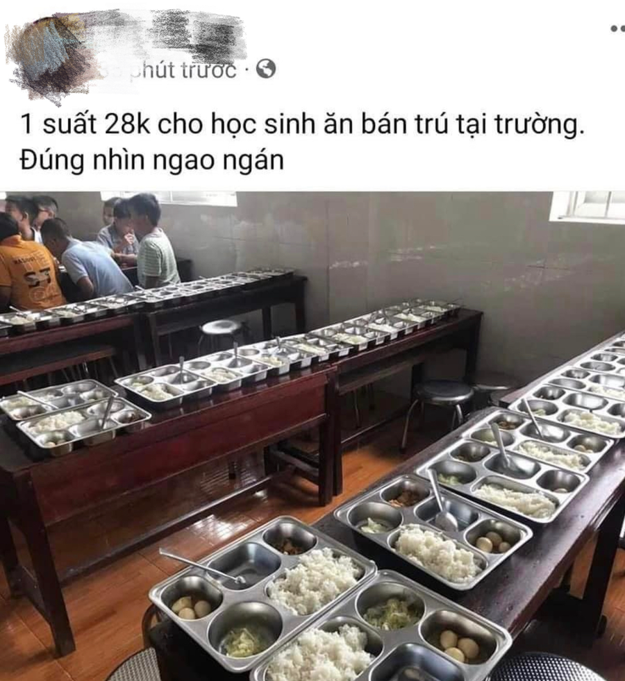 Thông tin bà N. đăng tải trên Facebook cá nhân.