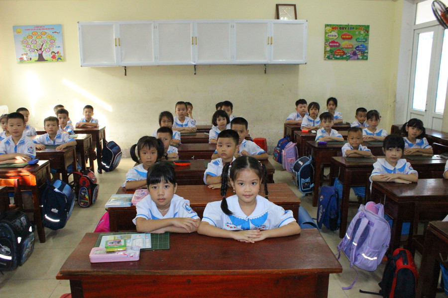 Trong ngày đầu tiên các em được làm quen với bạn bè và sẽ ra về lúc 10h. Trong ngày đầu tiên các em được làm quen với bạn bè và sẽ ra về lúc 10h.