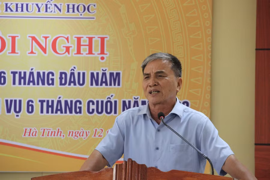 Tại hội nghị, đại diện Hội Khuyến học các cơ sở đã trình bày một số tham luận và kiến nghị.