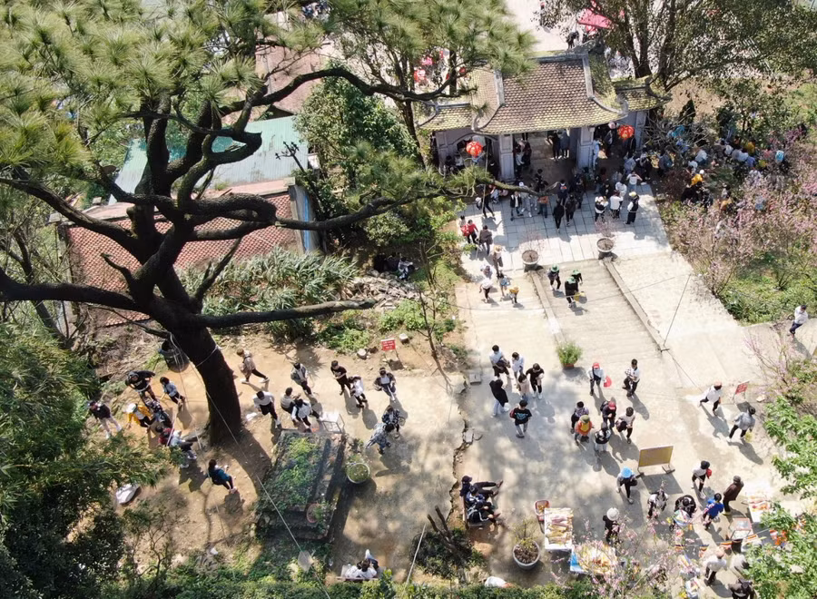 Tương truyền, chùa là nơi thờ công chúa Diệu Thiện, con vua Trang Vương nước Sở, được xây dựng từ thế kỷ XIII. Tuy nhiên, chùa ban đầu đã bị hỏa hoạn làm cháy trụi vào năm 1885, kiến trúc chùa hiện này được Đào Tấn - tổng đốc An Tĩnh cho xây vào năm 1901, đến năm 2003, chùa được trùng tu.