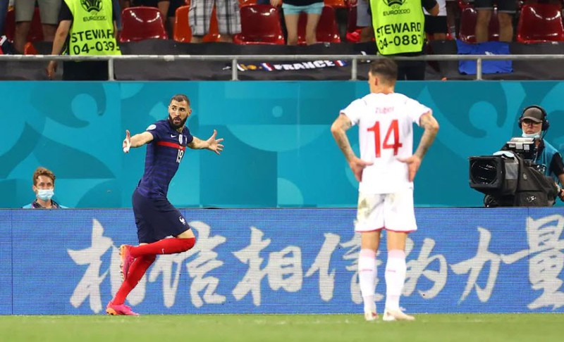 Mbappe hỏng penalty, Thụy Sĩ tạo địa chấn loại Pháp khỏi Euro 2020 ảnh 12 Mbappe hỏng pen, Thụy Sĩ tạo địa chấn loại Pháp trong trận cầu điên rồ - ảnh 13