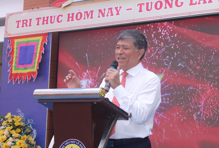 Ông Nguyễn Văn Hiếu phát biểu tại ngày hội. Ông Nguyễn Văn Hiếu phát biểu tại ngày hội.