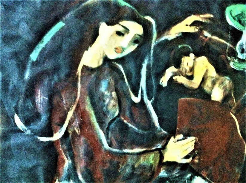 Một tác phẩm khác của họa sĩ Phạm Lực tại triển lãm Một tác phẩm khác của họa sĩ Phạm Lực tại triển lãm