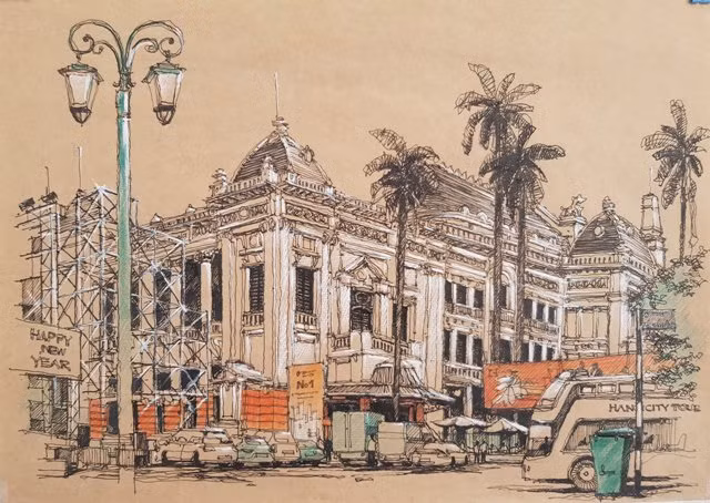 Nhà hát Lớn Hà Nội.