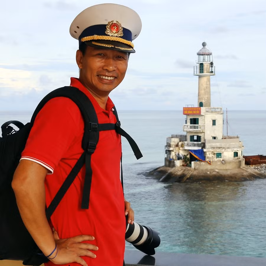 Kỹ sư, nhiếp ảnh gia Trần Thành.