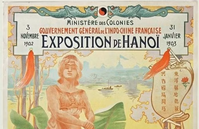 Áp phích triển lãm đấu xảo ở Hà Nội từ thế kỷ trước.