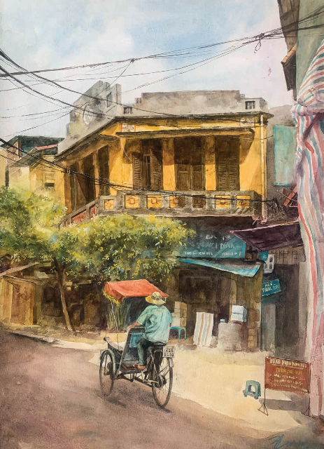 Ký họa của Đoàn Đức Tiến. Ký họa của Đoàn Đức Tiến.