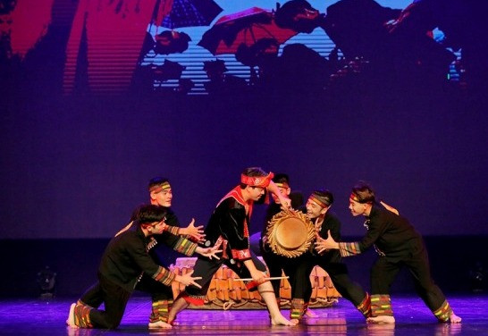 Tiết mục múa đậm chất dân gian đương đại