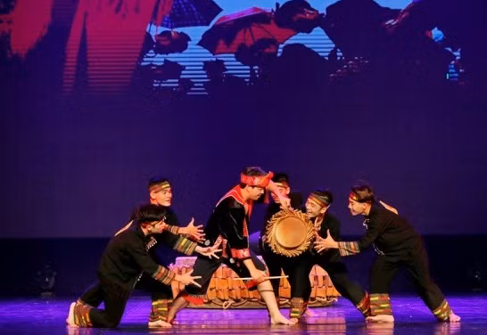 Tiết mục múa đậm chất dân gian đương đại