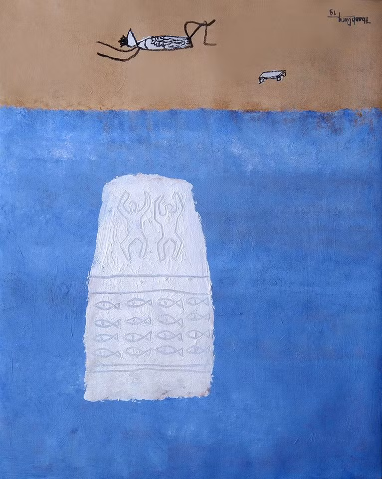 Một góc nhìn thú vị về biển.