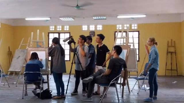 Hoạt động làm phim tại Trung tâm TPD