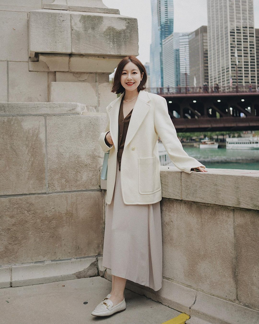 Cách phối cả chục set đồ xịn đẹp chỉ với một kiểu blazer ảnh 10 Cách phối cả chục set đồ xịn đẹp chỉ với một kiểu blazer ảnh 10