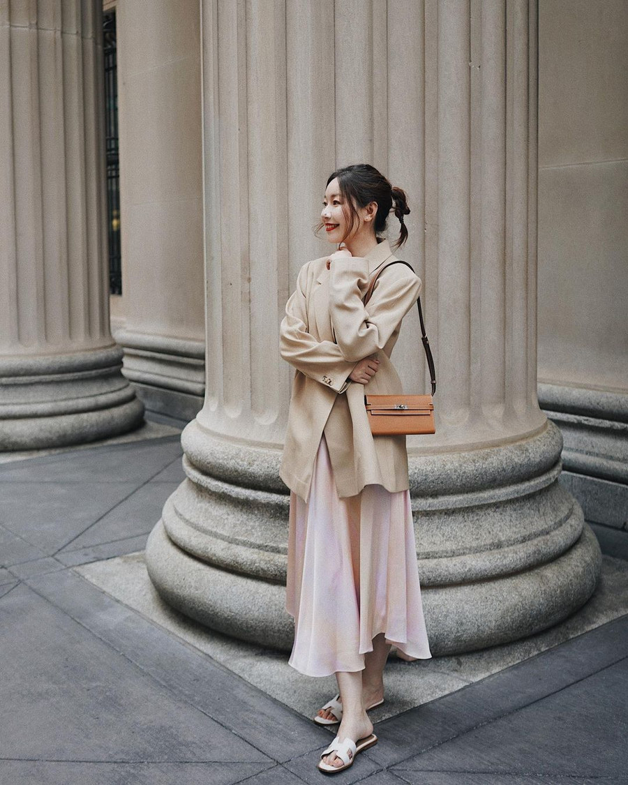 Cách phối cả chục set đồ xịn đẹp chỉ với một kiểu blazer ảnh 5 Cách phối cả chục set đồ xịn đẹp chỉ với một kiểu blazer ảnh 5