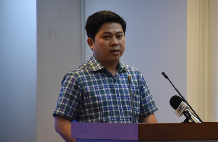 Ông Hồ Tấn Minh, Chánh văn phòng Sở GD&ĐT TPHCM. Ông Hồ Tấn Minh, Chánh văn phòng Sở GD&ĐT TPHCM.