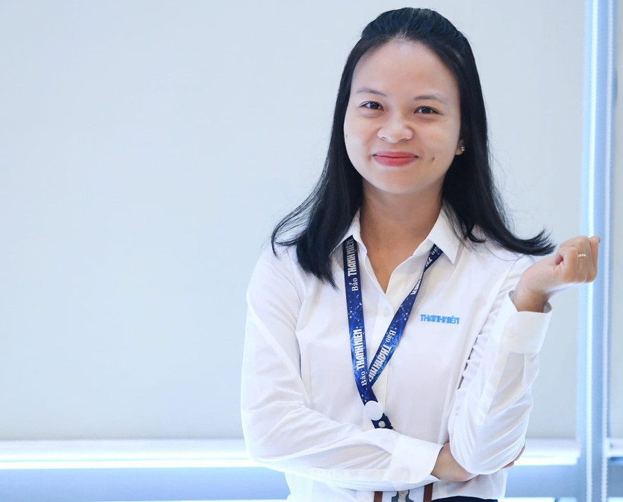 Phóng viên Thúy Hằng, Báo Thanh niên. Ảnh: NVCC. Phóng viên Thúy Hằng, Báo Thanh niên. Ảnh: NVCC.