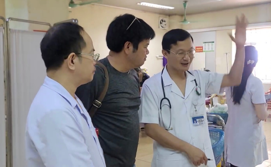 Các bác sĩ cho biết sức khỏe của Phan đã có tiến triển...