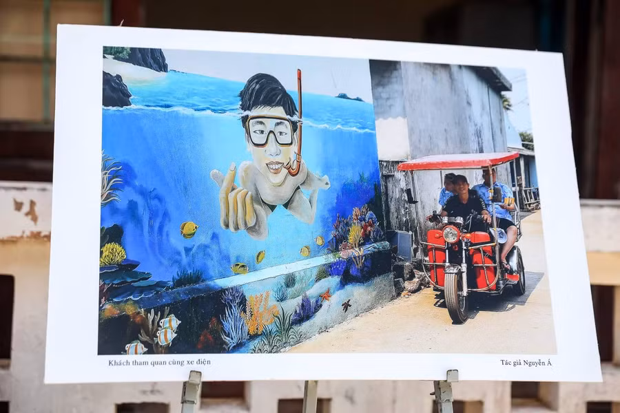 Một tác phẩm của nhiếp ảnh gia Nguyễn Á