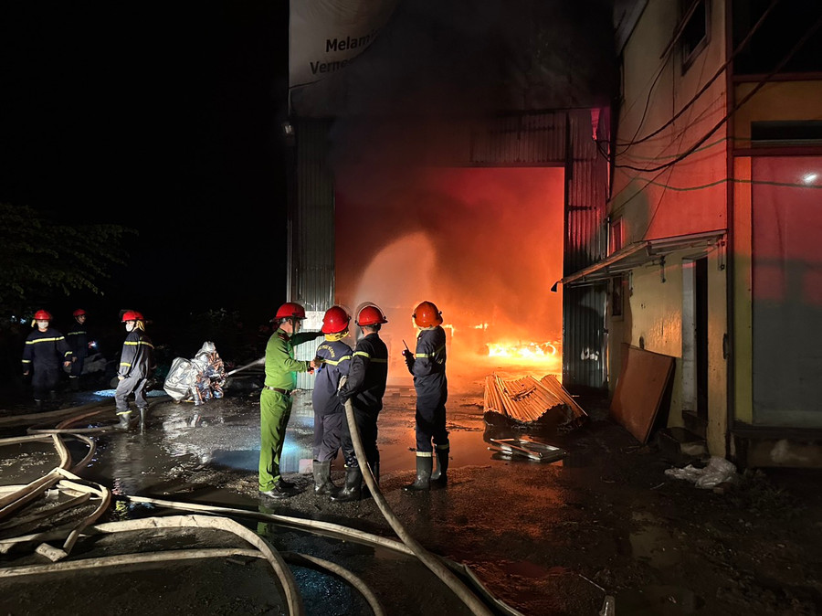 Địa điểm xảy ra vụ hỏa hoạn. Địa điểm xảy ra vụ hỏa hoạn.