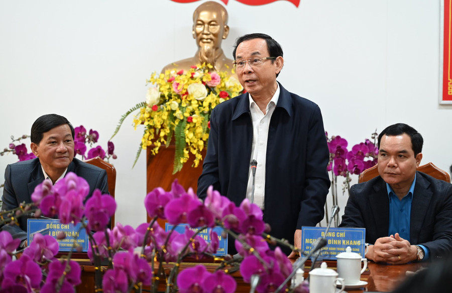 Bí thư Nguyễn Văn Nên thăm, chúc Tết Tỉnh uỷ-HĐND-UBND-UBMTTQ Việt Nam tỉnh Lâm Đồng và huyện Đức Trọng.