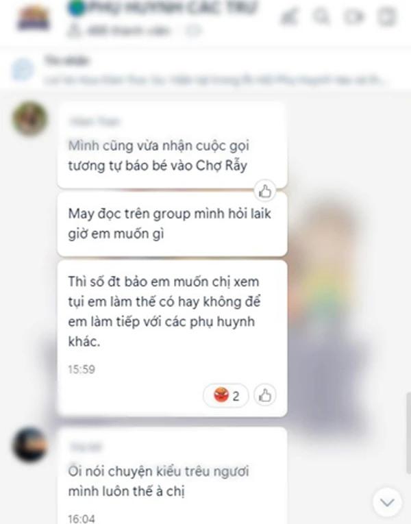 Phụ huynh cần cảnh giác những cuộc gọi từ số máy lạ để tránh bị lừa đảo. Ảnh: Choray.vn.