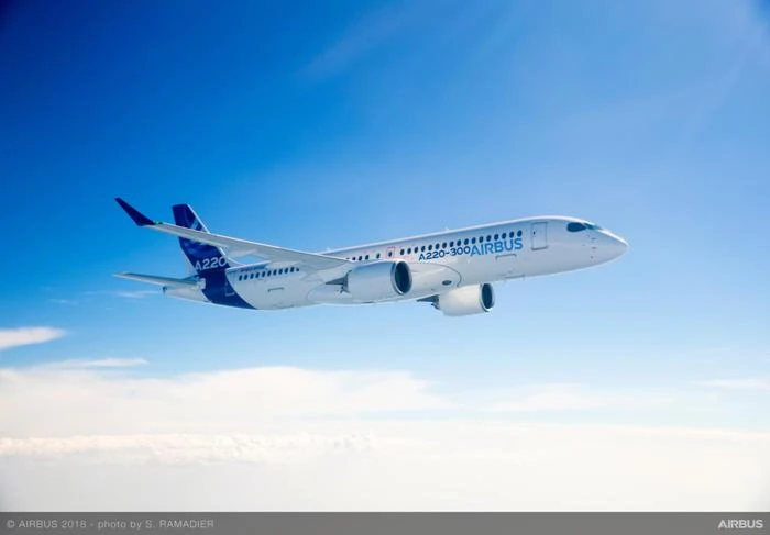 Máy bay A220-300 bắt đầu tour trình diễn tại Châu Á.