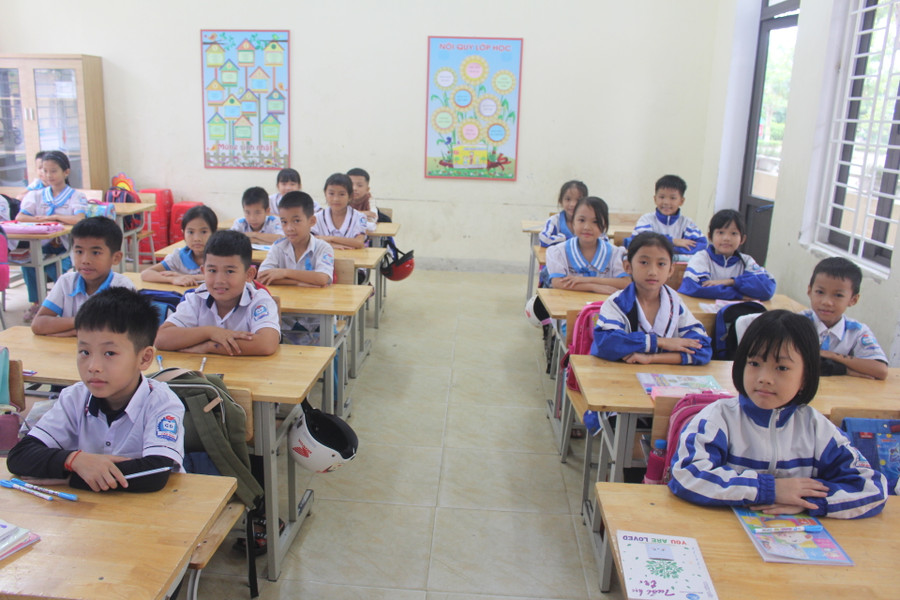 Các trường học sớm ổn định nền nếp.