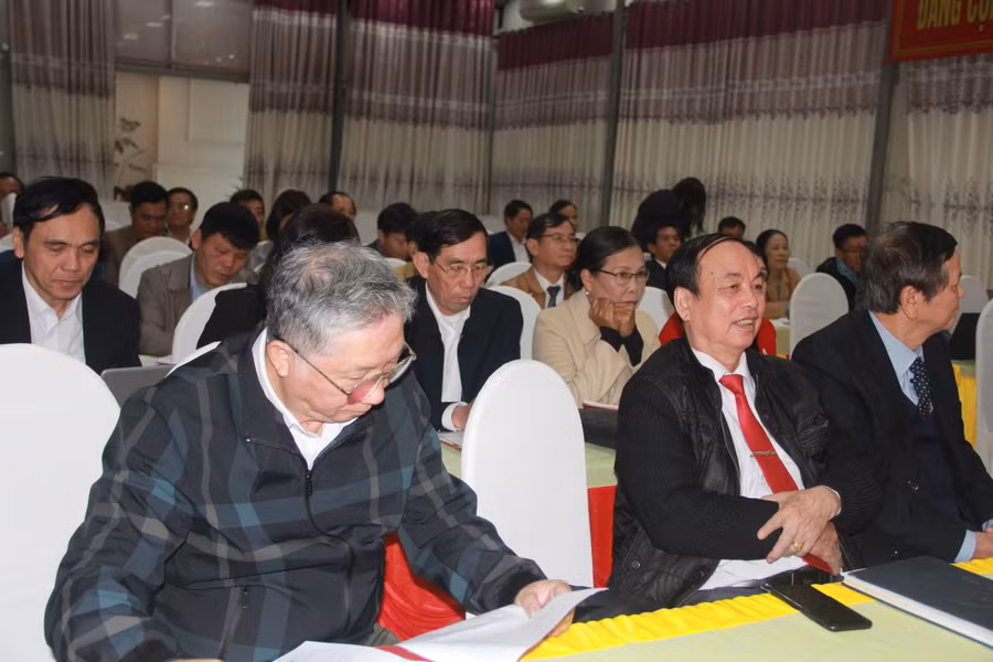 Toàn cảnh Hội nghị Tổng kết công tác năm 2022, triển khai nhiệm vụ năm 2023 ký kết chương trình phối hợp với các sở, ban ngành cấp tỉnh.