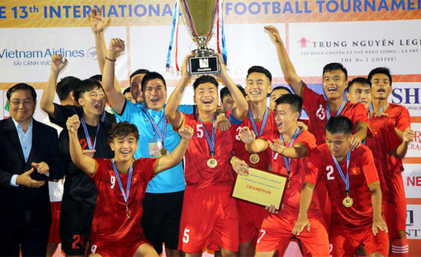 U21 Việt Nam tuyển chọn dành chiến thắng 2-0