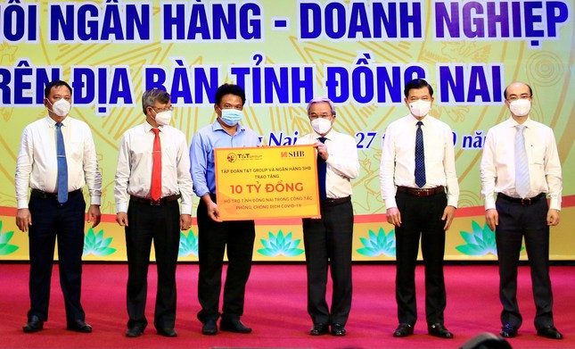 T&T Group và Ngân hàng SHB hỗ trợ gần 30 tỷ đồng giúp Ninh Thuận và Đồng Nai chống dịch ảnh 1 T&T Group và Ngân hàng SHB hỗ trợ gần 30 tỷ đồng giúp Ninh Thuận và Đồng Nai chống dịch ảnh 1