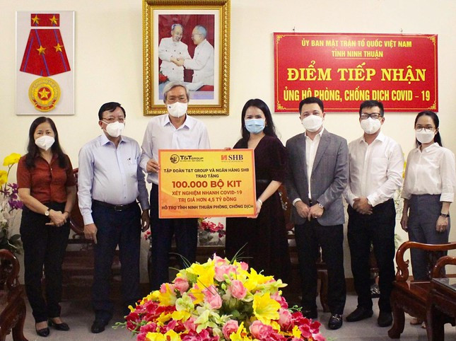 T&T Group và Ngân hàng SHB hỗ trợ gần 30 tỷ đồng giúp Ninh Thuận và Đồng Nai chống dịch ảnh 3 T&T Group và Ngân hàng SHB hỗ trợ gần 30 tỷ đồng giúp Ninh Thuận và Đồng Nai chống dịch ảnh 3