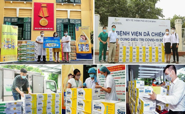 Vinamilk Sure Prevent Gold tri ân những chiến sĩ áo trắng ảnh 6 Vinamilk Sure Prevent Gold tri ân những chiến sĩ áo trắng ảnh 6