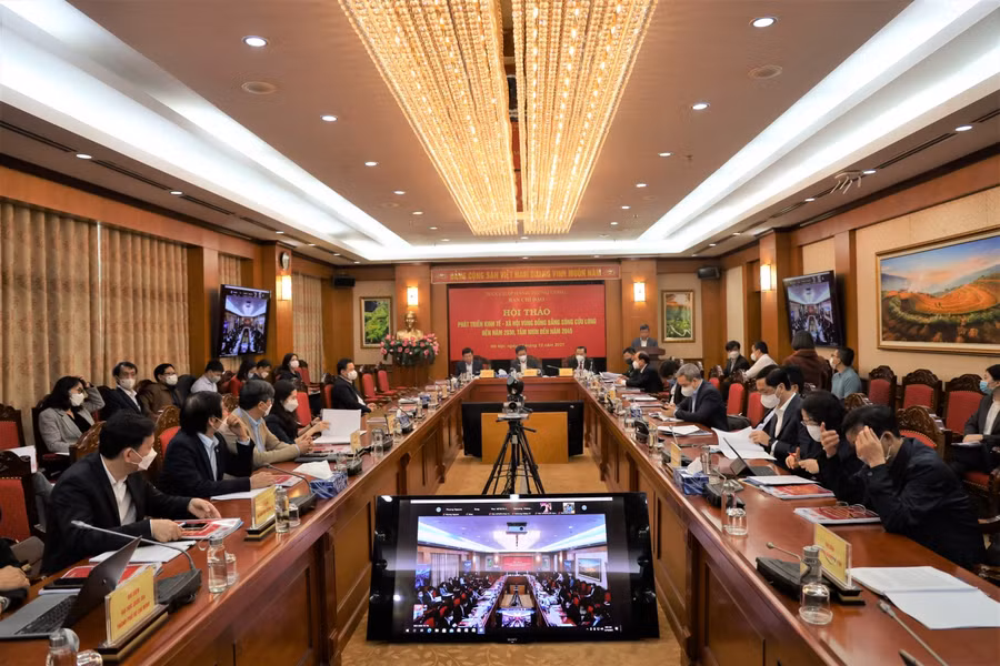 Toàn cảnh hội thảo.