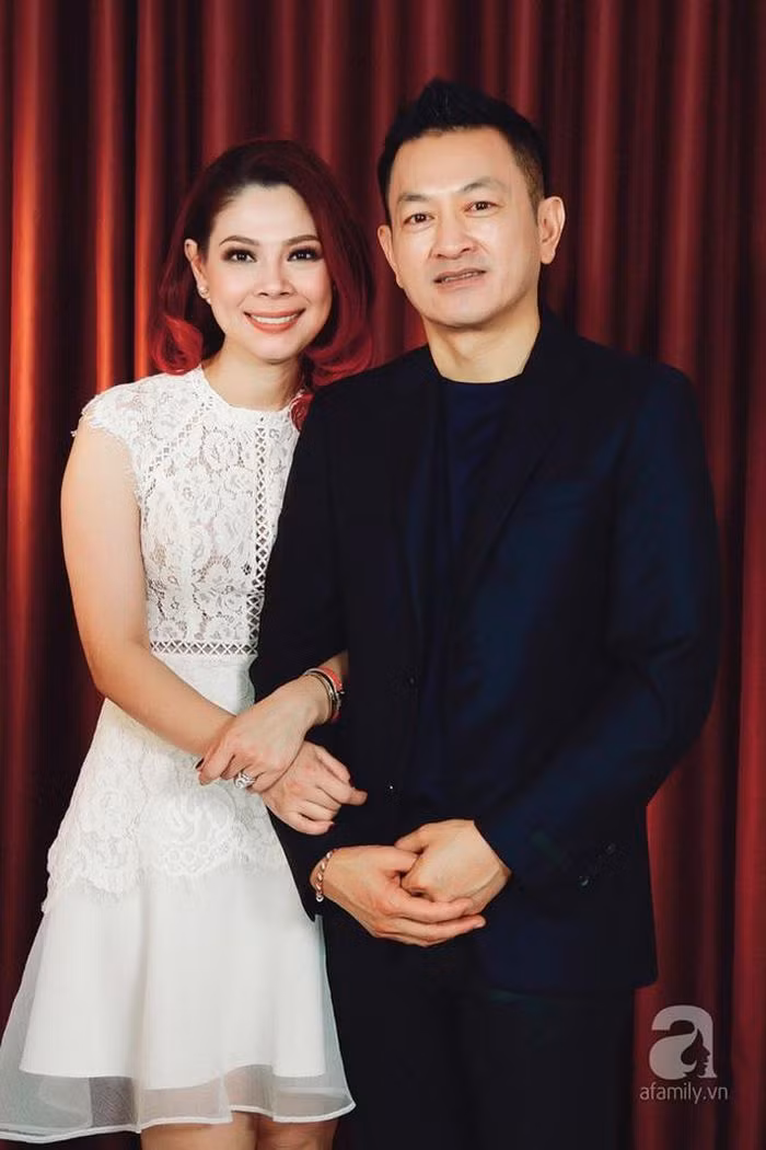 Thanh Thảo và ông xã Việt kiều.