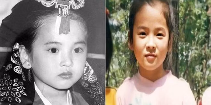 Vẻ ngoài xinh xắn của Song Hye Kyo khi còn bé đang được rất nhiều dân mạng xứ Hàn khen ngợi.