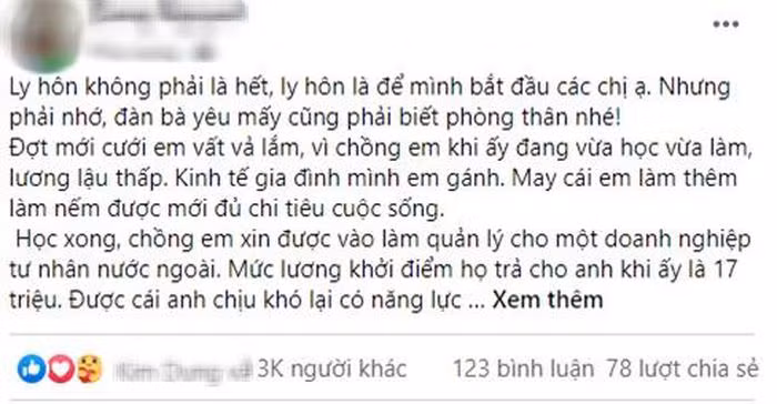 Bài chia sẻ đang thu hút sự quan tâm của rất nhiều người.