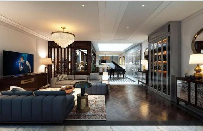 Nội thất sang trọng bên trong. Nội thất sang trọng bên trong.