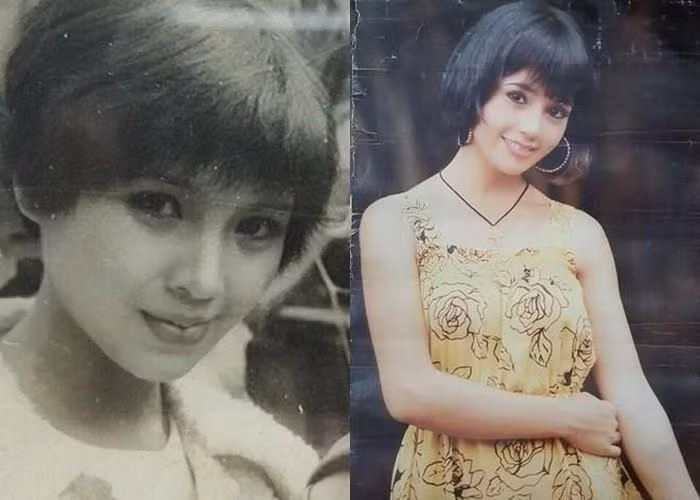 Vóc dáng nhỏ nhắn giúp nghệ sĩ Lan Hương trông trẻ lâu. Đôi mắt to tròn đen láy và đôi môi dày quyến rũ trong những bức ảnh thời trẻ giúp nữ nghệ sĩ sinh năm 1963 từng được mệnh danh là "biểu tượng nhan sắc" của màn ảnh Việt một thời.