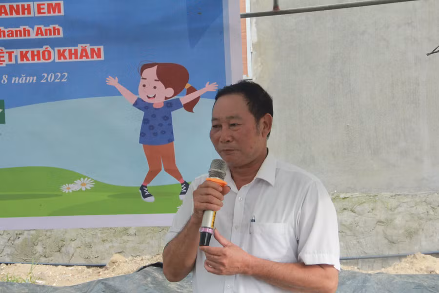 Bí thư Đảng ủy xã Đỉnh Bàn (huyện Thạch Hà) gửi lời cám ơn đến báo GD&amp;TĐ cùng các nhà hảo tâm.