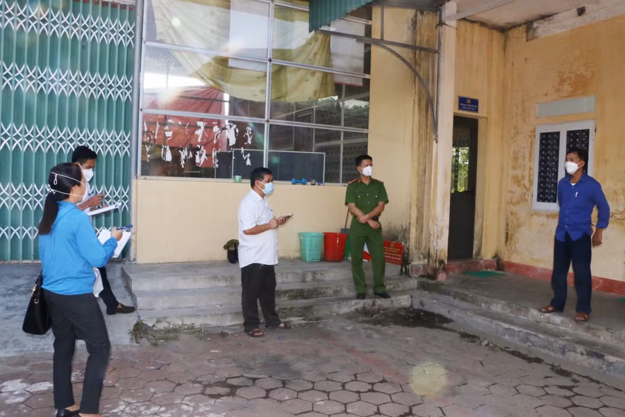 Ngành Y tế Hà Tĩnh truy vết các trường hợp tiếp xúc với ca nhiễm