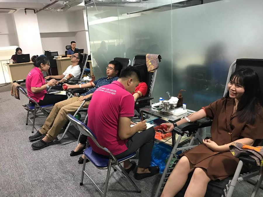 Hiến máu là để được sẻ chia cuộc sống