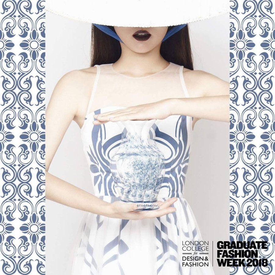 Mẫu thiết kế trong bô sưu tập Hương sắc Việt Nam của NTK Đoàn Thu Uyên Mẫu thiết kế trong bô sưu tập Hương sắc Việt Nam của NTK Đoàn Thu Uyên