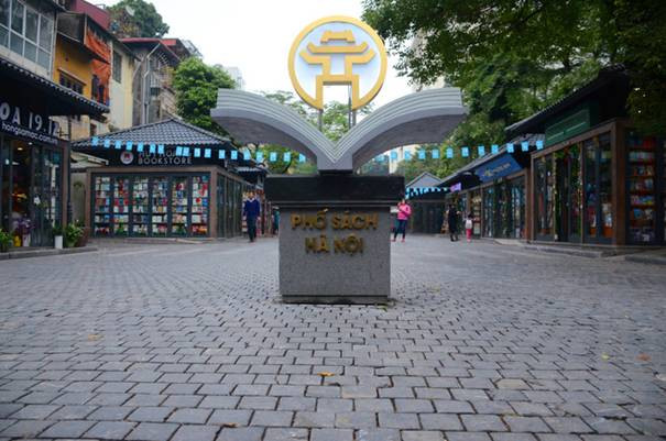Khung cảnh Phố Sách - Hà Nội Khung cảnh Phố Sách - Hà Nội