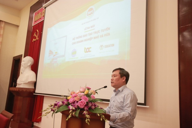 Thứ trưởng Vũ Đại Thắng - Bộ Kế hoạch và Đầu tư phát biểu tại lễ ra mắt Hệ thóng đào tạo trực tuyến Thứ trưởng Vũ Đại Thắng - Bộ Kế hoạch và Đầu tư phát biểu tại lễ ra mắt Hệ thóng đào tạo trực tuyến