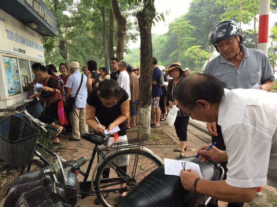 Kê khai thông tin làm thẻ xe buýt miễn phí