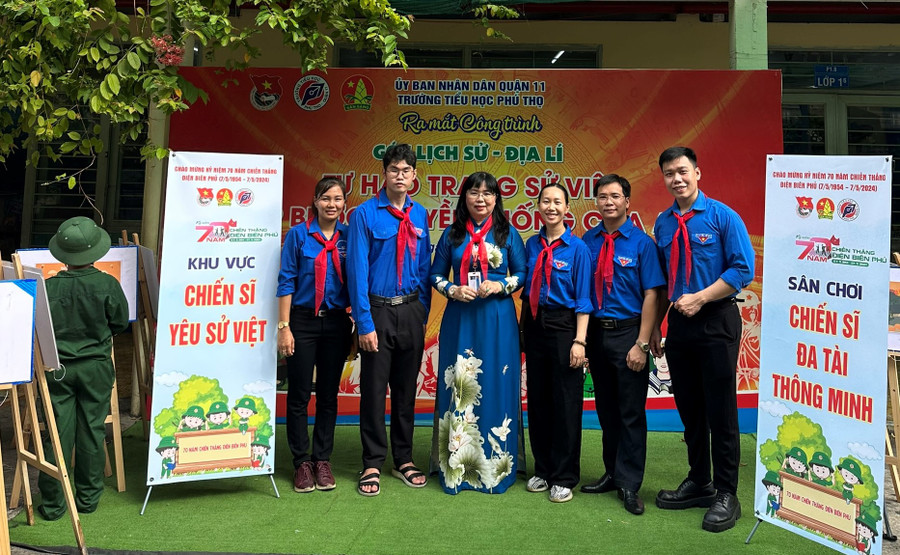 Góc Lịch sử-Địa lý Trường tiểu học Phú Thọ. Góc Lịch sử-Địa lý Trường tiểu học Phú Thọ.