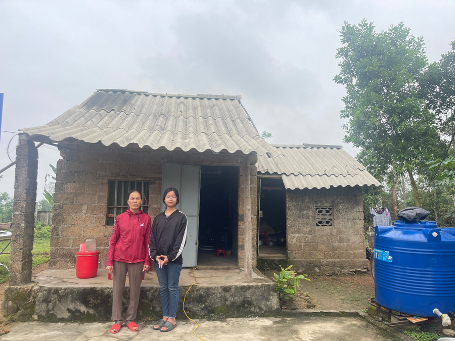 Ngôi nhà cũ của chị Võ Thị Thanh (xã Thượng Lộc, huyện Can Lộc, Hà Tĩnh). Ngôi nhà cũ của chị Võ Thị Thanh (xã Thượng Lộc, huyện Can Lộc, Hà Tĩnh).