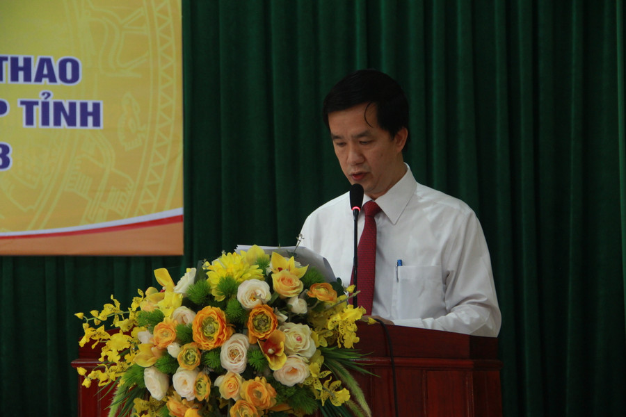 Ông Nguyễn Duy Ngọc - Trưởng phòng Chính trị tư tưởng (Sở GD&amp;ĐT Hà Tĩnh).