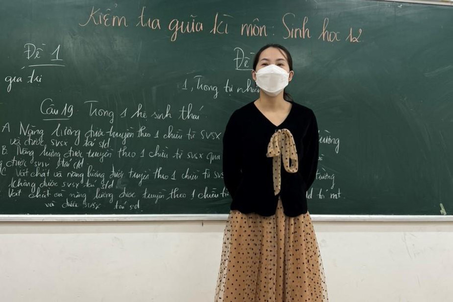 Thạc sĩ Phan Hải Yến, Tổ trưởng tổ Sinh học, Trường THPT Trần Nhân Tông.